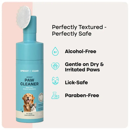 Uproot Paw Cleaner - Rinse-Free Foam Cleanser (150 Uses)